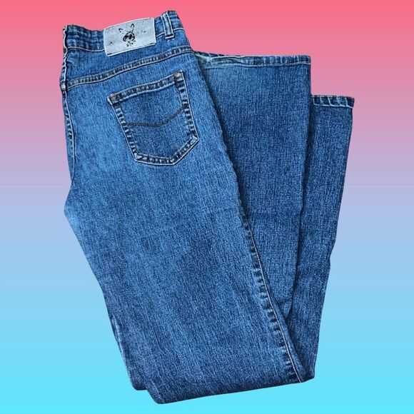 Vintage Juniors Playboy Denim Bootcut Jeans Size 7 30x32 #151 - Picture 3 of 6